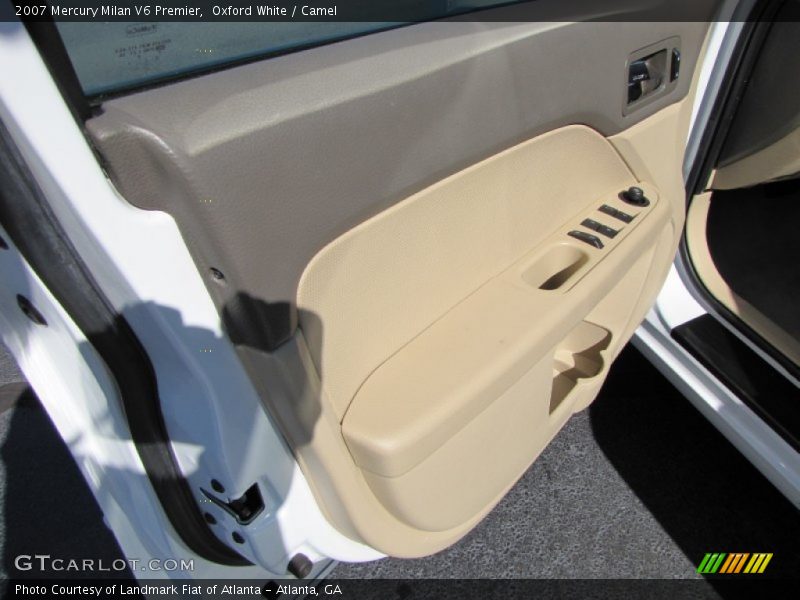 Oxford White / Camel 2007 Mercury Milan V6 Premier