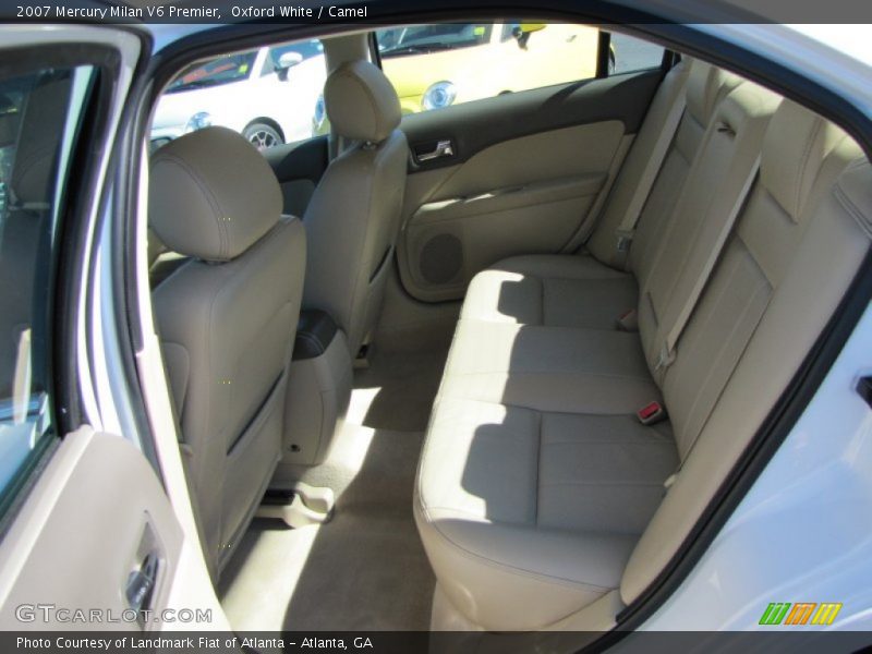 Oxford White / Camel 2007 Mercury Milan V6 Premier