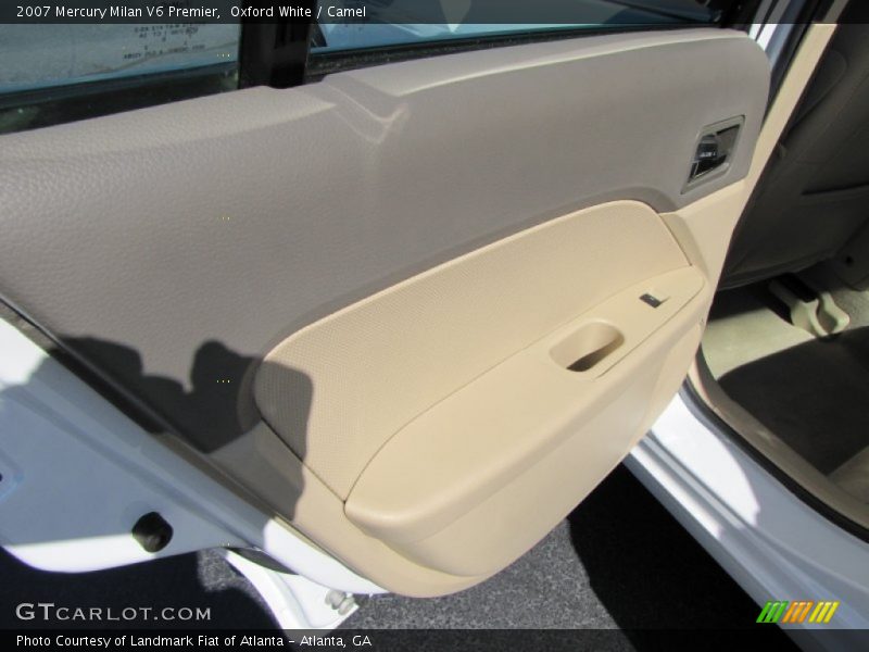 Oxford White / Camel 2007 Mercury Milan V6 Premier