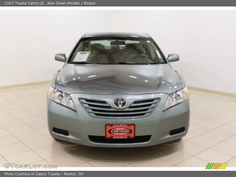 Aloe Green Metallic / Bisque 2007 Toyota Camry LE