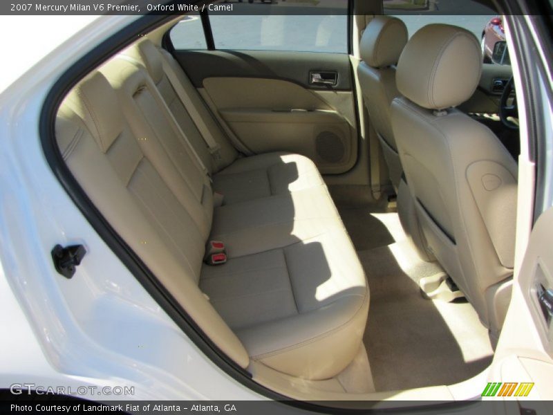 Oxford White / Camel 2007 Mercury Milan V6 Premier