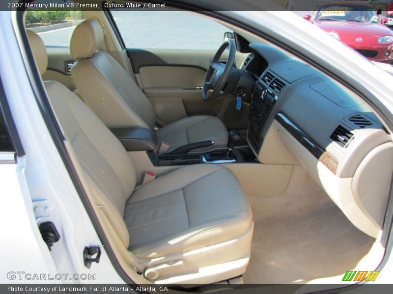 Oxford White / Camel 2007 Mercury Milan V6 Premier