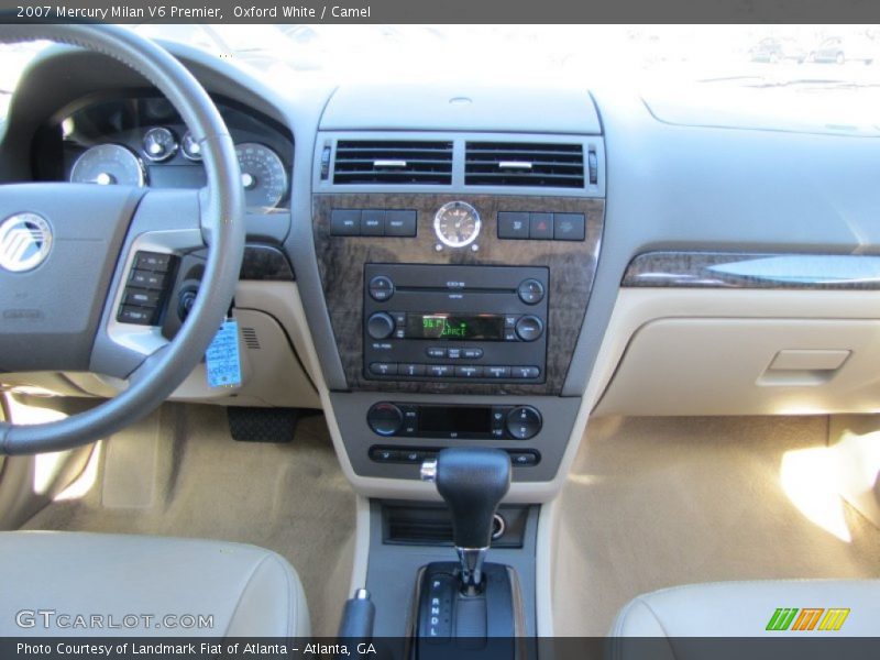 Oxford White / Camel 2007 Mercury Milan V6 Premier