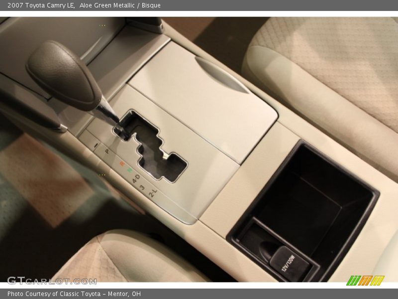 Aloe Green Metallic / Bisque 2007 Toyota Camry LE