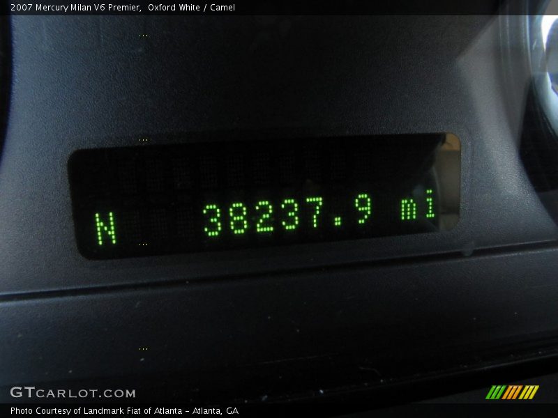 Oxford White / Camel 2007 Mercury Milan V6 Premier