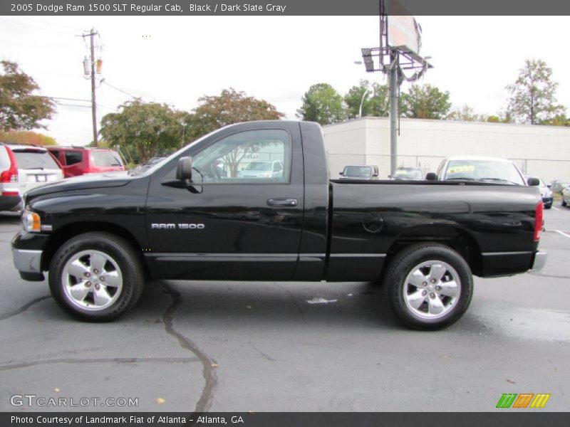 Black / Dark Slate Gray 2005 Dodge Ram 1500 SLT Regular Cab