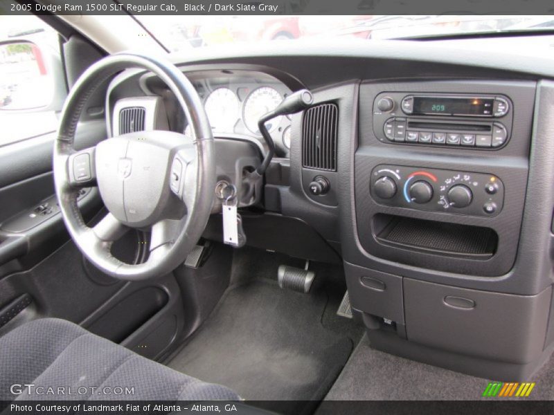 Black / Dark Slate Gray 2005 Dodge Ram 1500 SLT Regular Cab