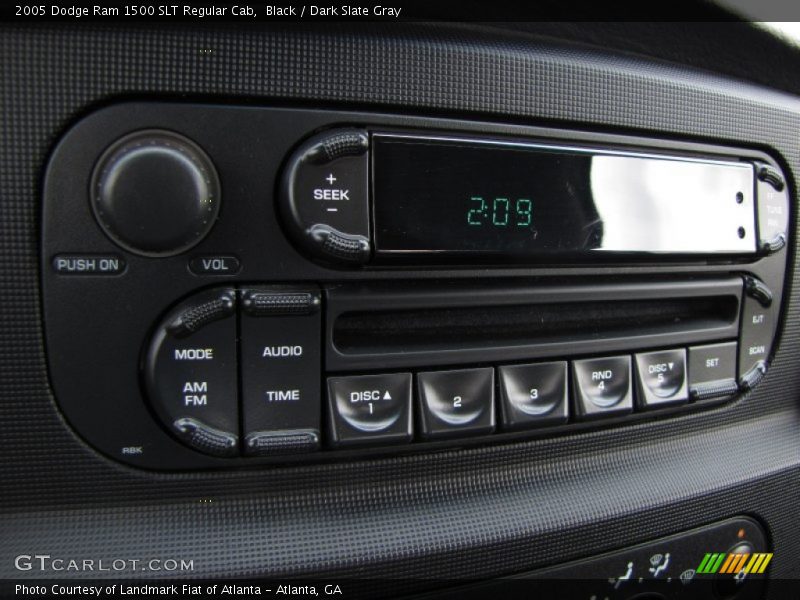 Black / Dark Slate Gray 2005 Dodge Ram 1500 SLT Regular Cab