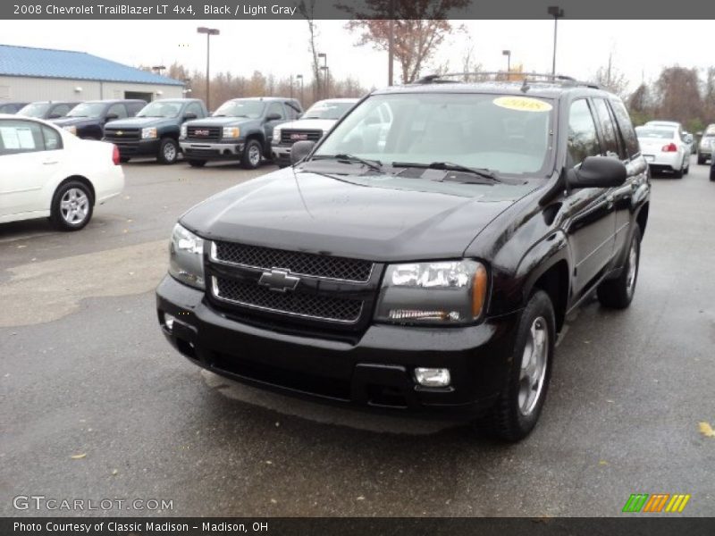 Black / Light Gray 2008 Chevrolet TrailBlazer LT 4x4