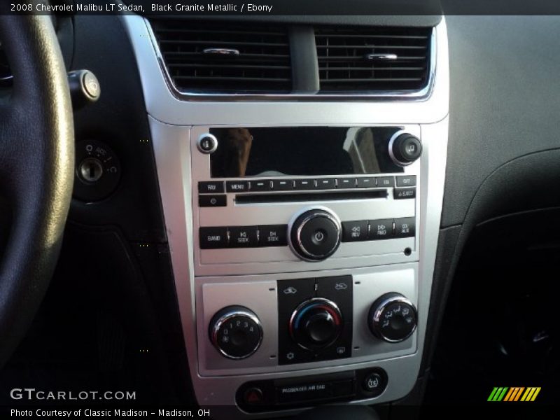 Black Granite Metallic / Ebony 2008 Chevrolet Malibu LT Sedan