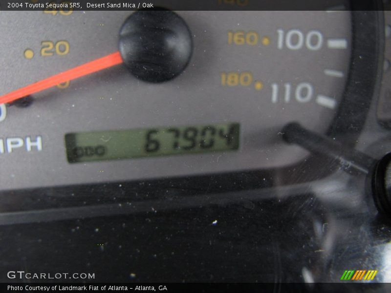 Desert Sand Mica / Oak 2004 Toyota Sequoia SR5