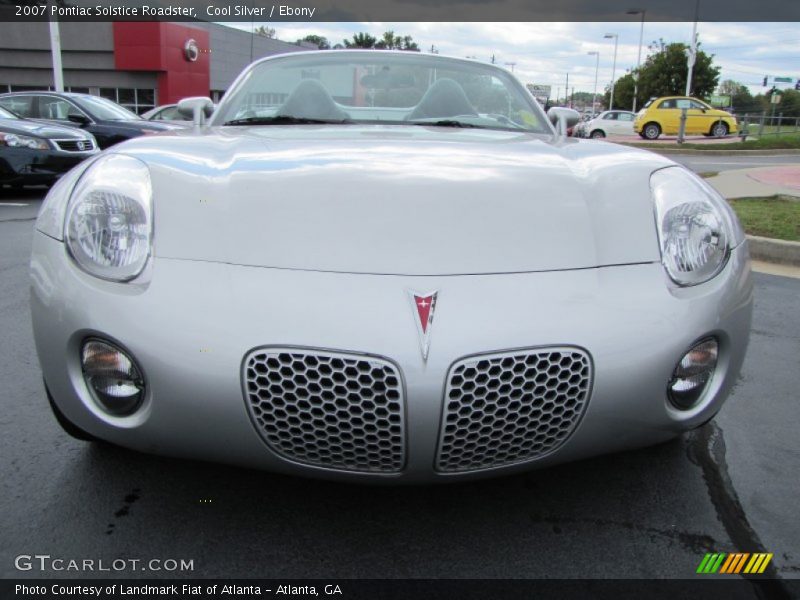 Cool Silver / Ebony 2007 Pontiac Solstice Roadster