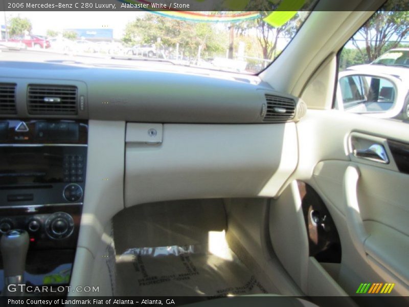 Alabaster White / Stone 2006 Mercedes-Benz C 280 Luxury