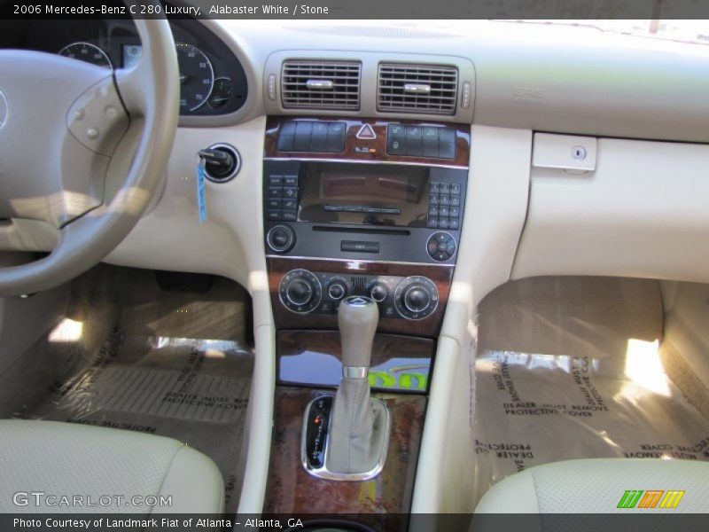 Alabaster White / Stone 2006 Mercedes-Benz C 280 Luxury