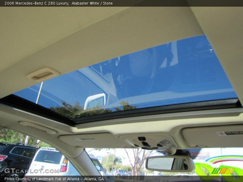 Alabaster White / Stone 2006 Mercedes-Benz C 280 Luxury