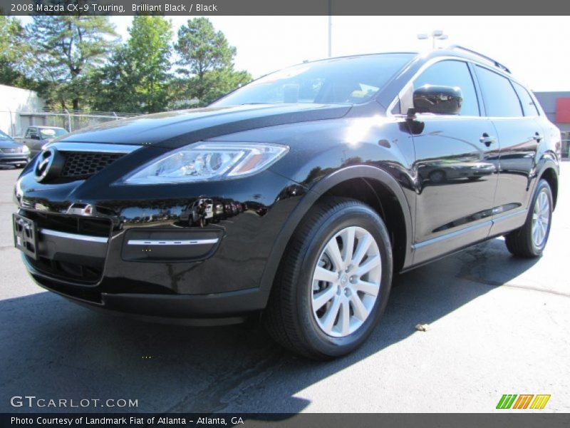 Brilliant Black / Black 2008 Mazda CX-9 Touring