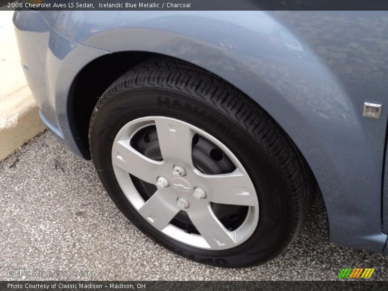 Icelandic Blue Metallic / Charcoal 2008 Chevrolet Aveo LS Sedan