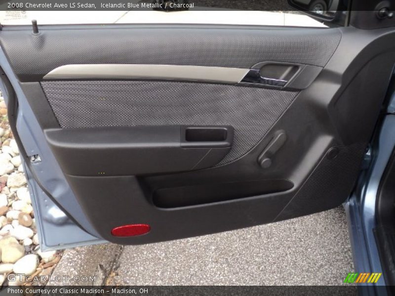 Icelandic Blue Metallic / Charcoal 2008 Chevrolet Aveo LS Sedan