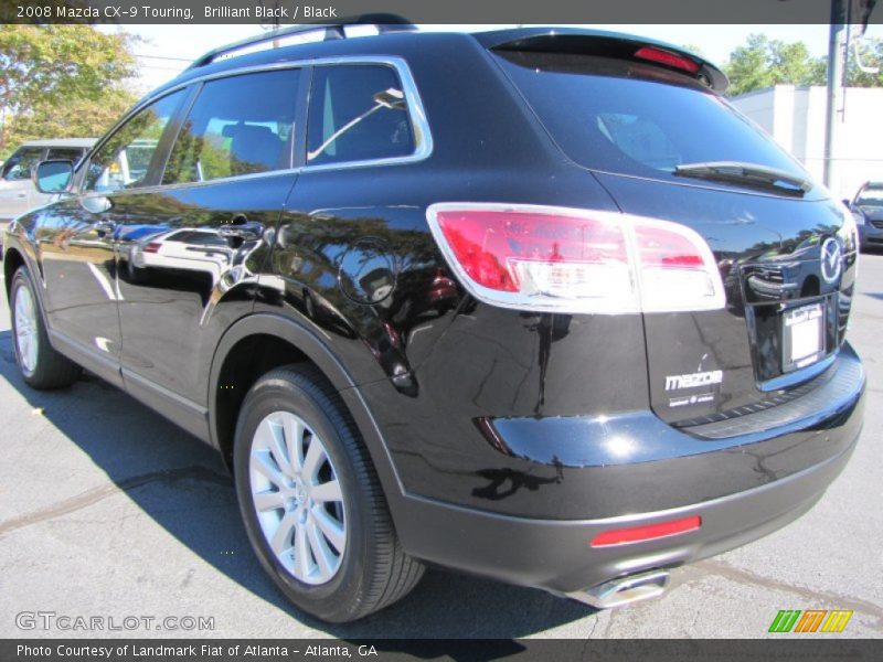 Brilliant Black / Black 2008 Mazda CX-9 Touring