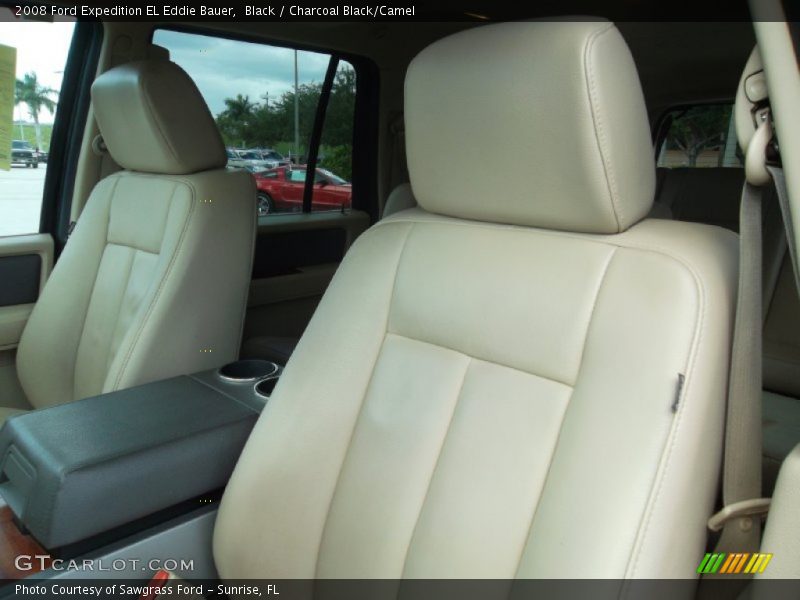 Black / Charcoal Black/Camel 2008 Ford Expedition EL Eddie Bauer