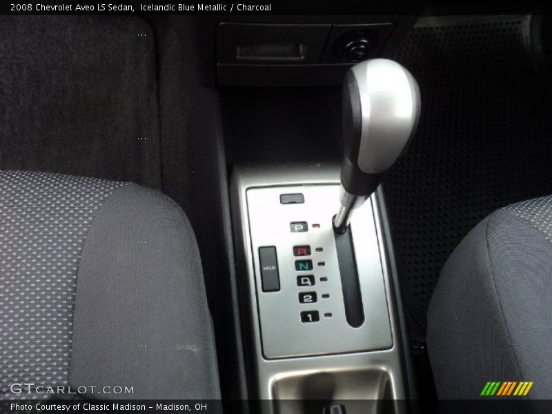 Icelandic Blue Metallic / Charcoal 2008 Chevrolet Aveo LS Sedan