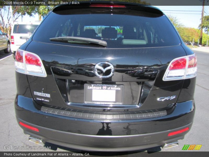 Brilliant Black / Black 2008 Mazda CX-9 Touring