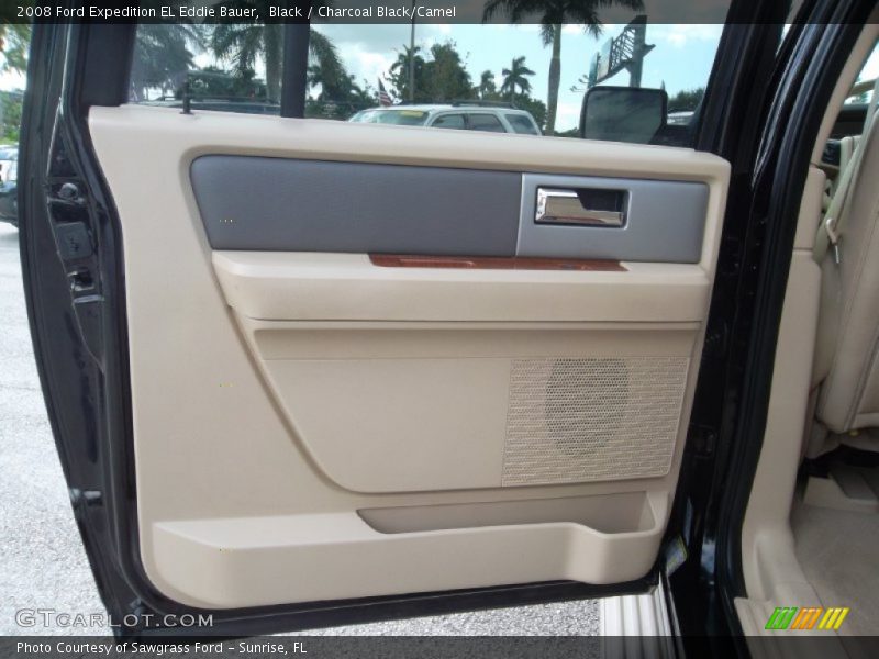 Black / Charcoal Black/Camel 2008 Ford Expedition EL Eddie Bauer