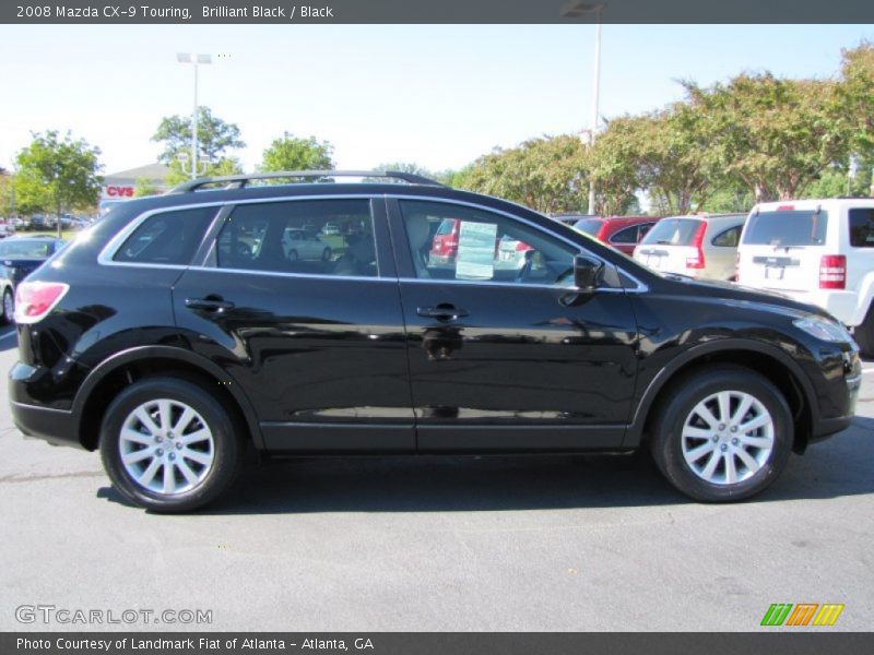 Brilliant Black / Black 2008 Mazda CX-9 Touring