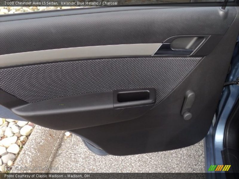 Icelandic Blue Metallic / Charcoal 2008 Chevrolet Aveo LS Sedan