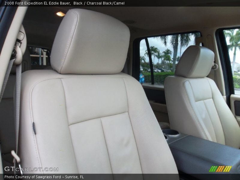Black / Charcoal Black/Camel 2008 Ford Expedition EL Eddie Bauer