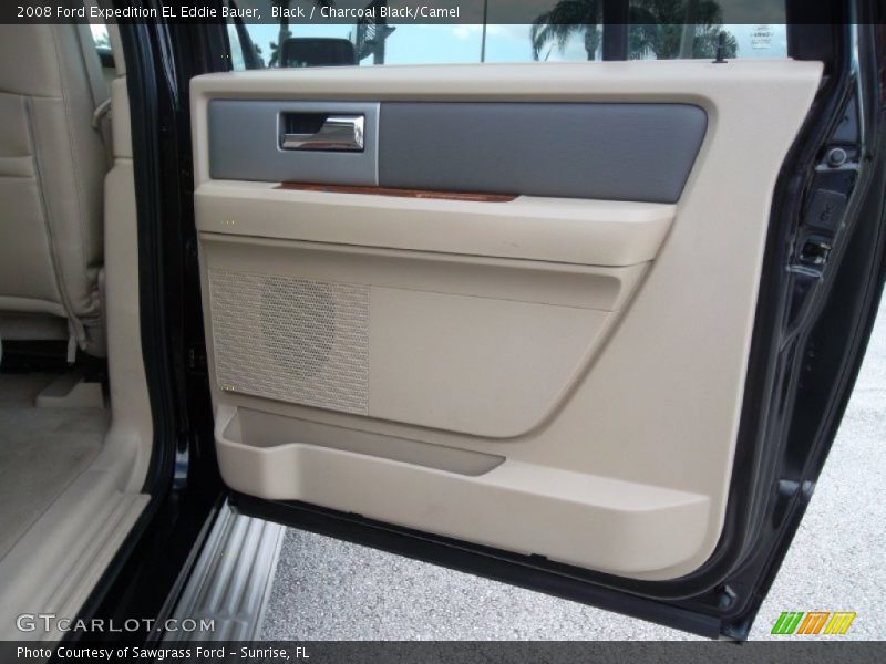 Black / Charcoal Black/Camel 2008 Ford Expedition EL Eddie Bauer