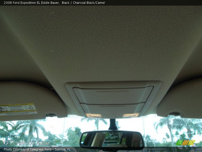 Black / Charcoal Black/Camel 2008 Ford Expedition EL Eddie Bauer