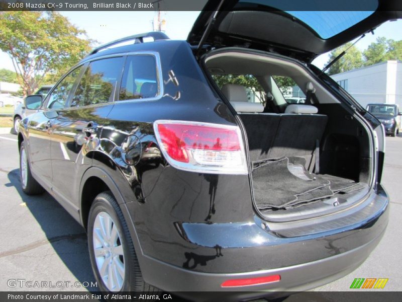 Brilliant Black / Black 2008 Mazda CX-9 Touring