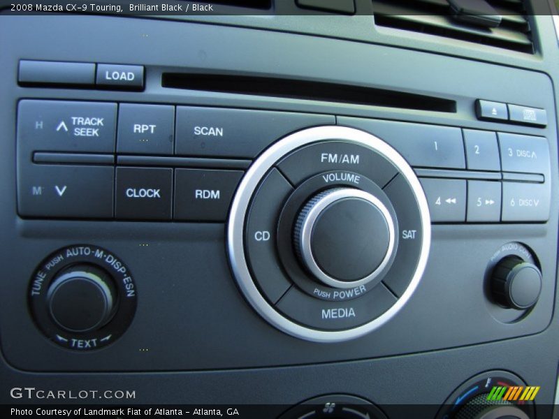 Brilliant Black / Black 2008 Mazda CX-9 Touring