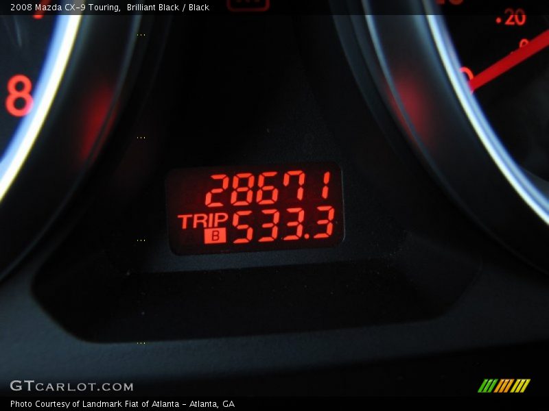 Brilliant Black / Black 2008 Mazda CX-9 Touring