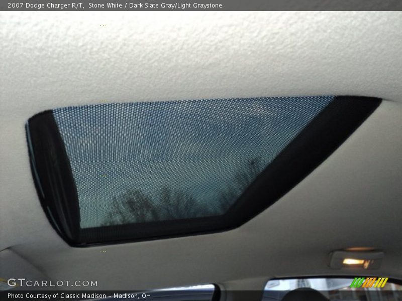 Stone White / Dark Slate Gray/Light Graystone 2007 Dodge Charger R/T