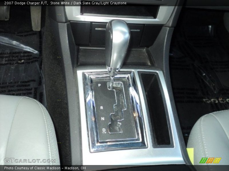 Stone White / Dark Slate Gray/Light Graystone 2007 Dodge Charger R/T