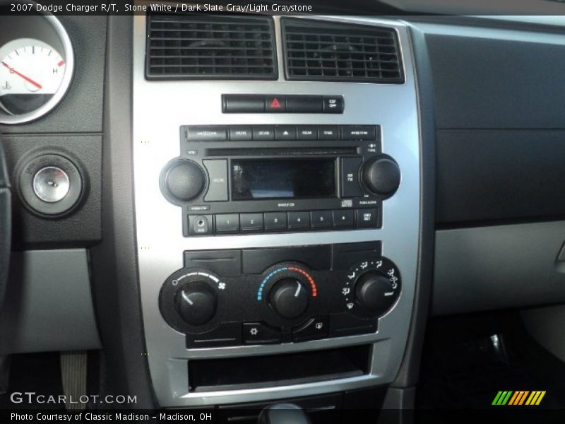 Stone White / Dark Slate Gray/Light Graystone 2007 Dodge Charger R/T