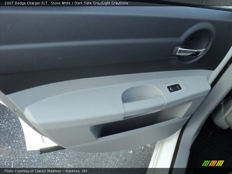 Stone White / Dark Slate Gray/Light Graystone 2007 Dodge Charger R/T