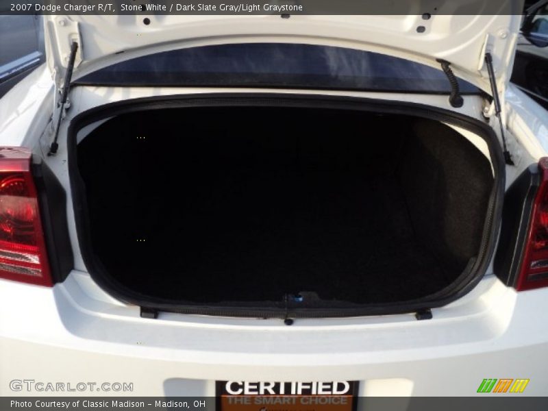 Stone White / Dark Slate Gray/Light Graystone 2007 Dodge Charger R/T