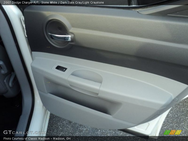 Stone White / Dark Slate Gray/Light Graystone 2007 Dodge Charger R/T