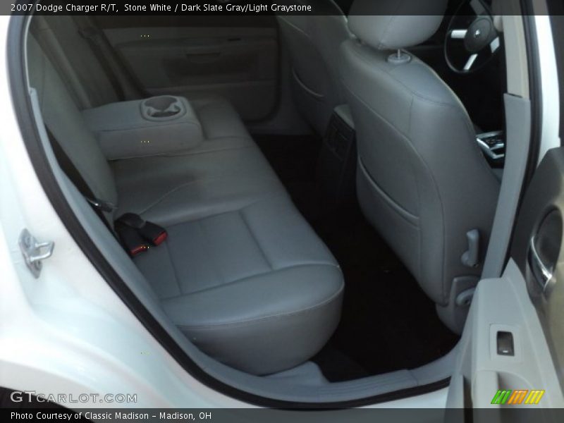 Stone White / Dark Slate Gray/Light Graystone 2007 Dodge Charger R/T