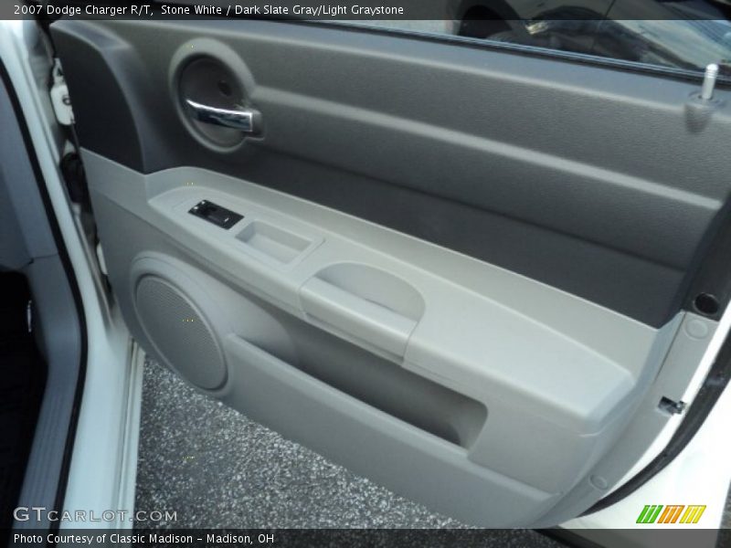 Stone White / Dark Slate Gray/Light Graystone 2007 Dodge Charger R/T