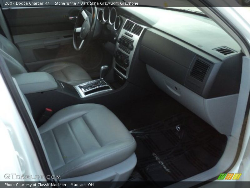 Stone White / Dark Slate Gray/Light Graystone 2007 Dodge Charger R/T