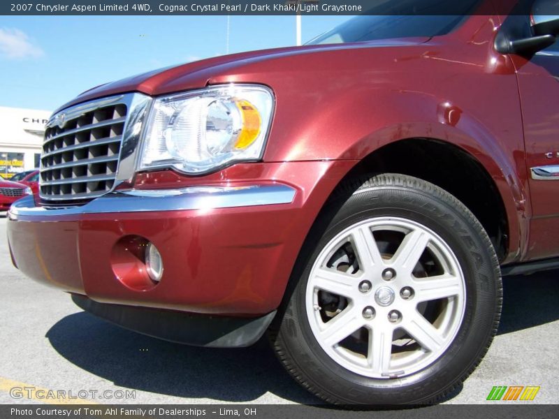 Cognac Crystal Pearl / Dark Khaki/Light Graystone 2007 Chrysler Aspen Limited 4WD