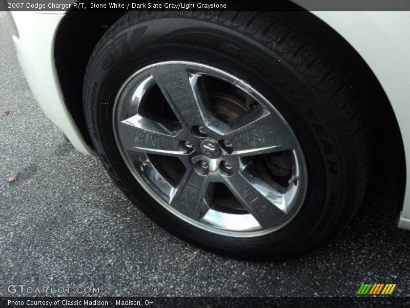 Stone White / Dark Slate Gray/Light Graystone 2007 Dodge Charger R/T