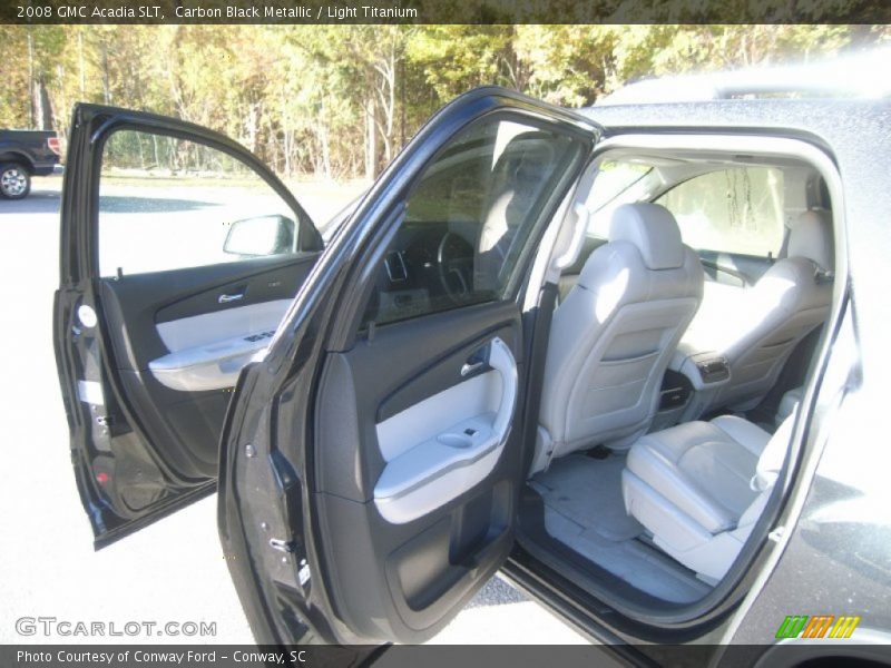 Carbon Black Metallic / Light Titanium 2008 GMC Acadia SLT