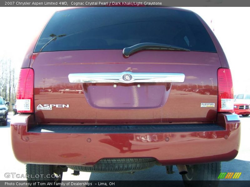 Cognac Crystal Pearl / Dark Khaki/Light Graystone 2007 Chrysler Aspen Limited 4WD