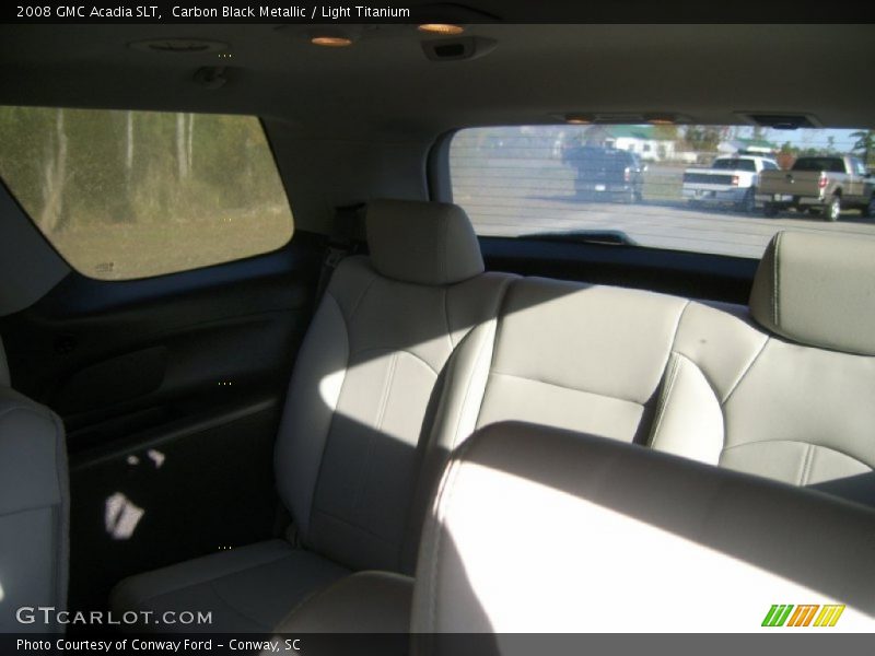Carbon Black Metallic / Light Titanium 2008 GMC Acadia SLT
