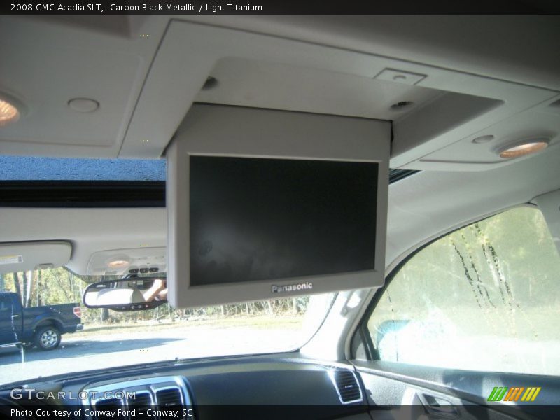 Carbon Black Metallic / Light Titanium 2008 GMC Acadia SLT